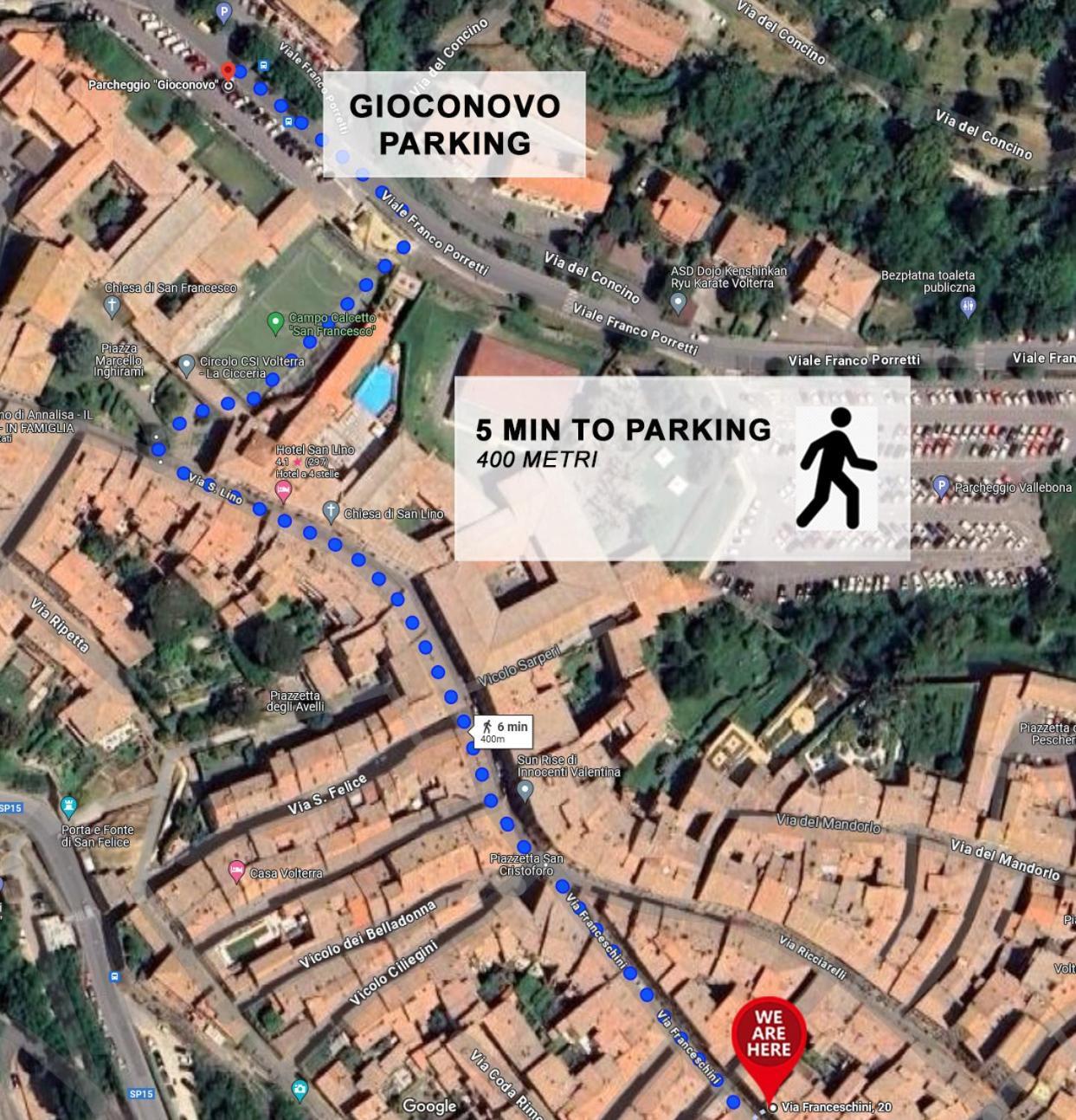 Il Cantuccio- Appartamento In Centro Con Giardino فولتيرا المظهر الخارجي الصورة